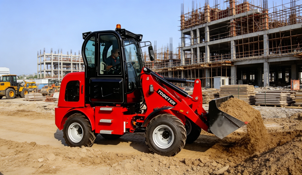 Compact Articulated Wheel Loader: Stability Meets Agility