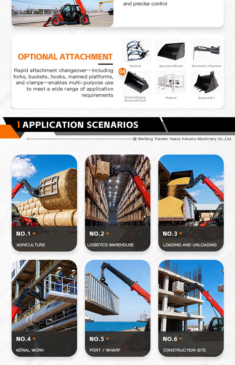 Telescopic Boom Forklift