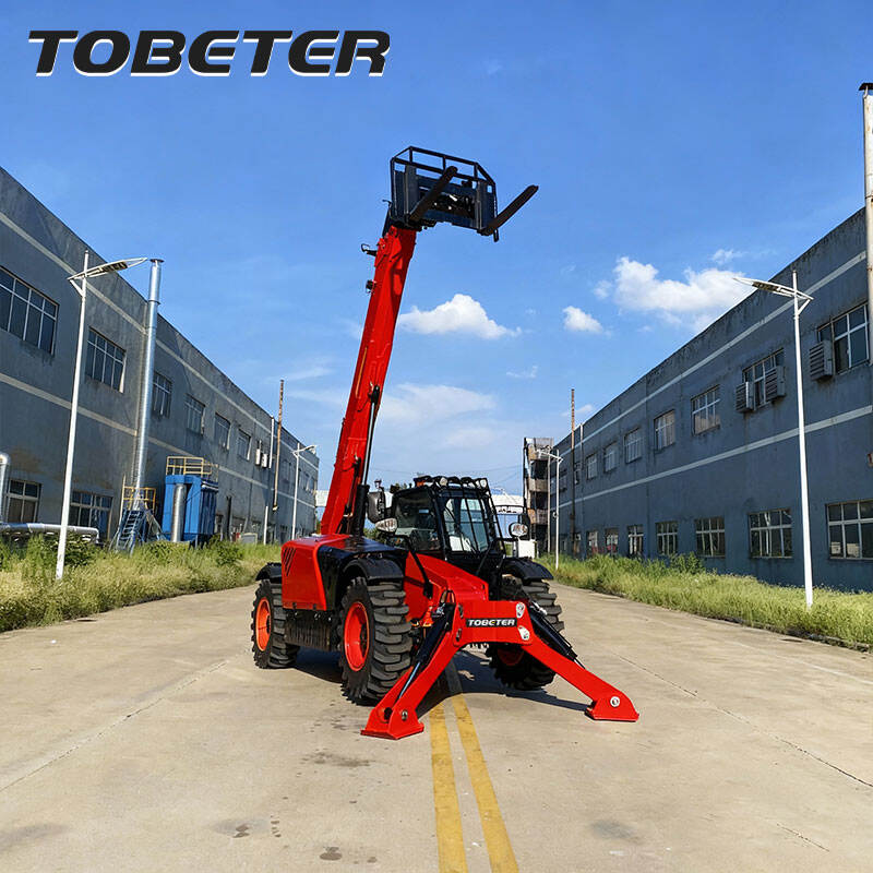 4 ton Telescopic Boom Forklift TR740