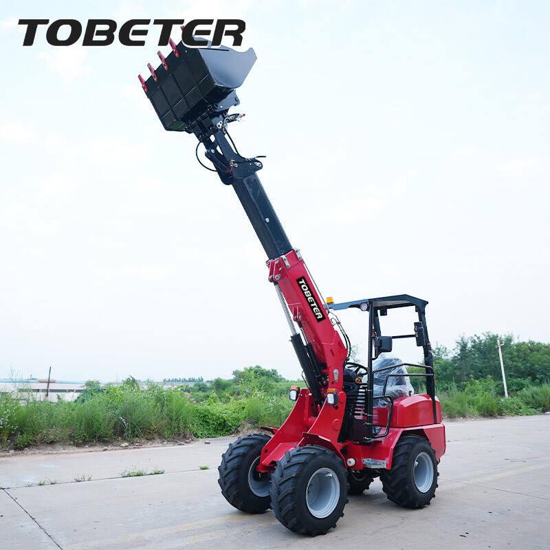 0.8 ton Mini Telescopic Loader H180T