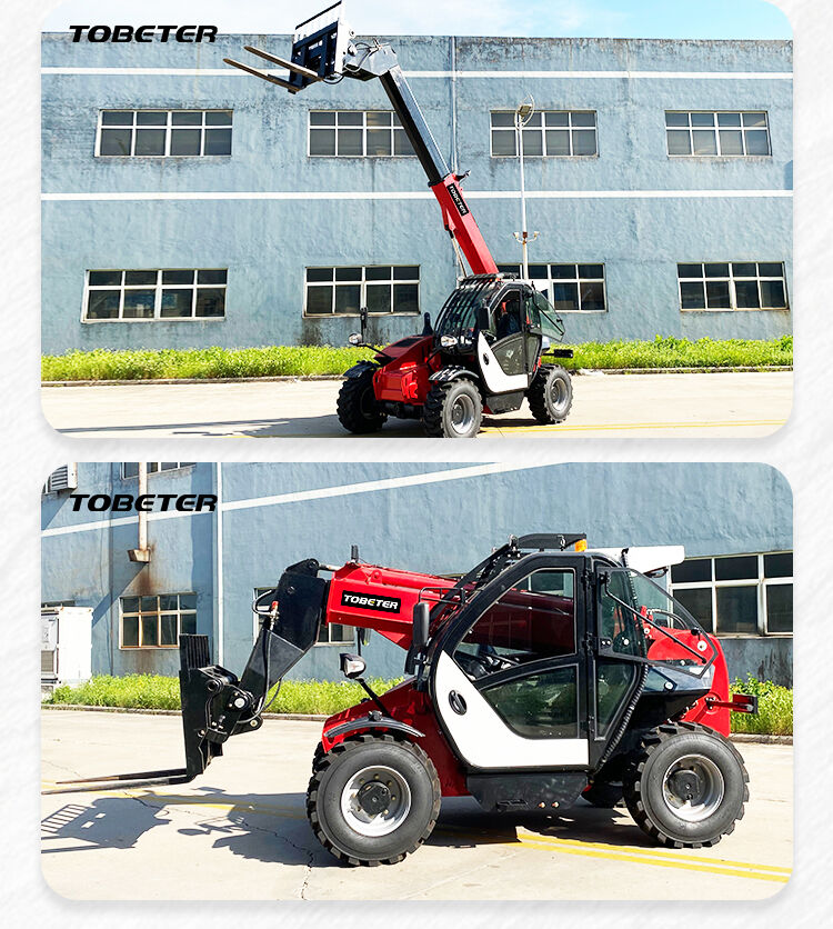 2.5 ton Compact Telehandler