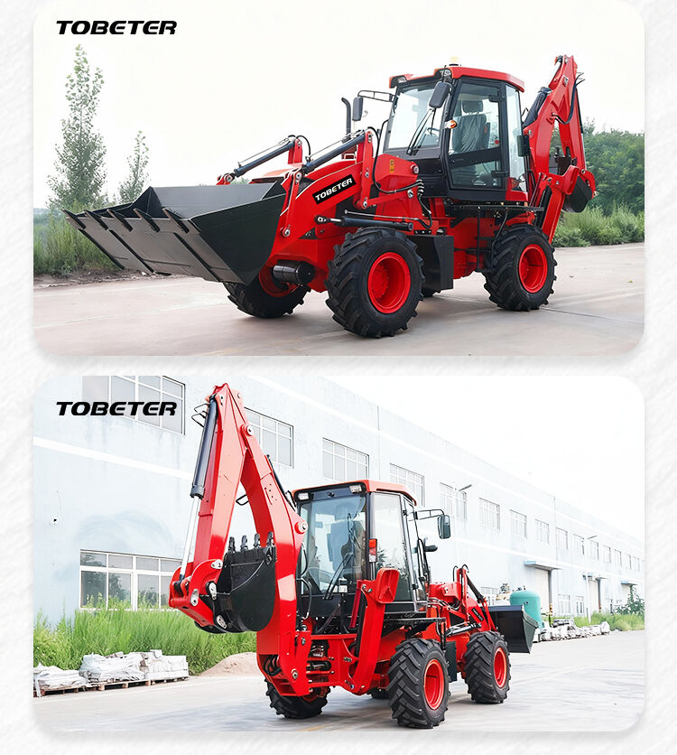 Wheel Backhoe Digger