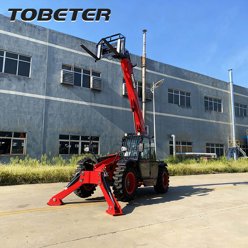 4 ton Telescopic Boom Forklift TR740