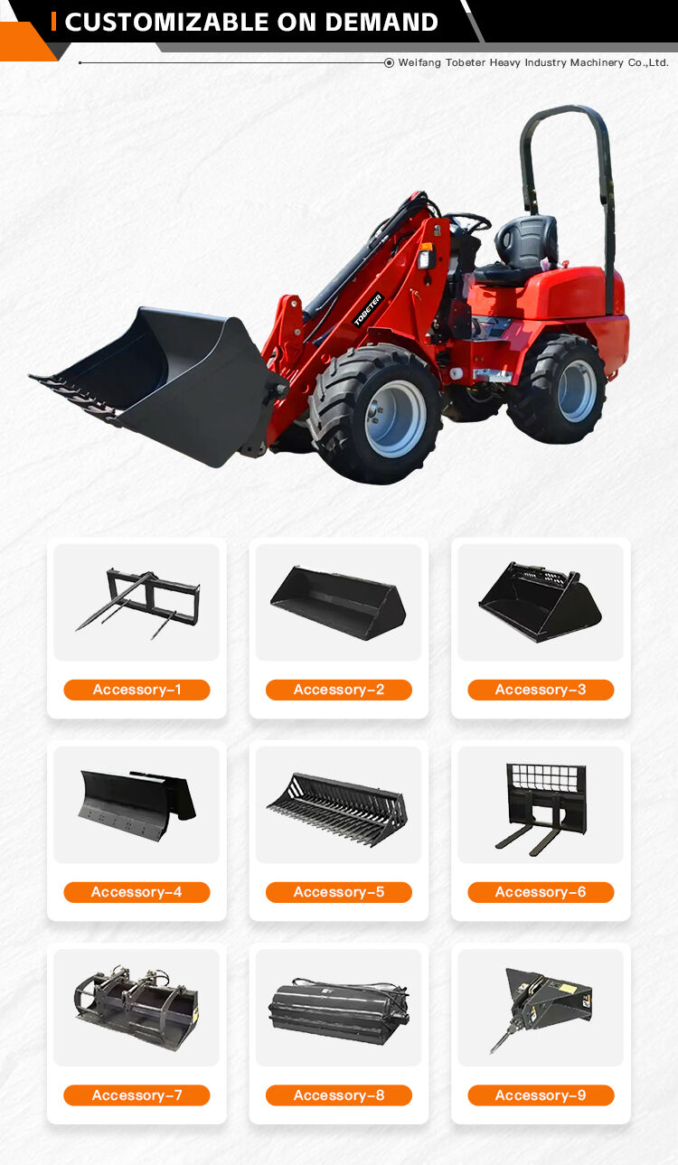 2.2 ton Compact Wheel Loader H180 details