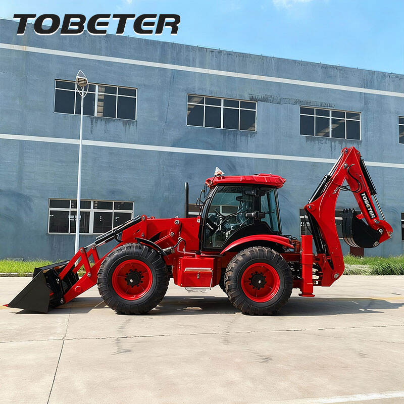 9.6 ton Tractor Loader Backhoe TLS4CX