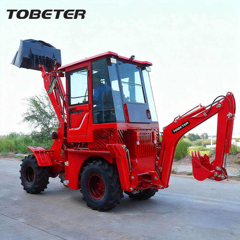 3.5 ton Front-End Loader with Backhoe WZ15-10