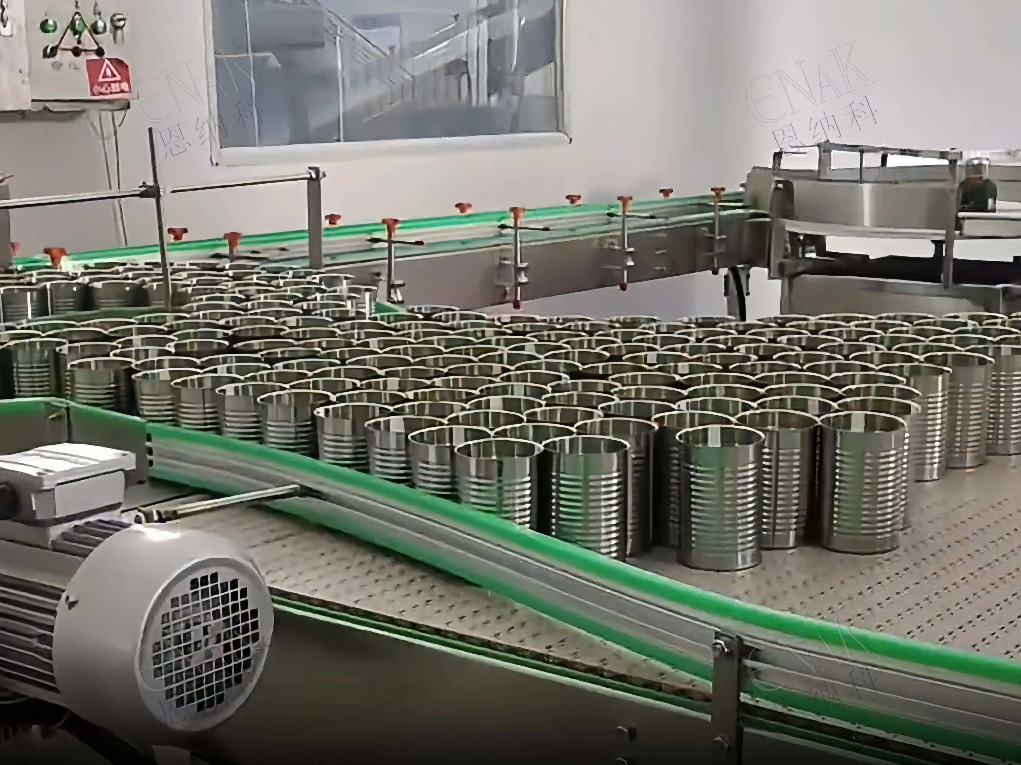 Bean canned food production and packaging line