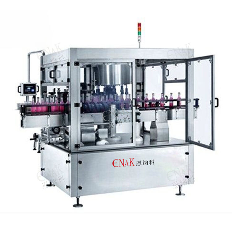 Customized Low Energy Consumption Fully Automatic Rotary positioning labeling machine ENKB-10