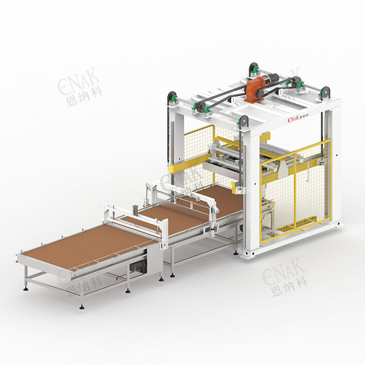 High Speed Automatic Meat Canned Palletizer Machine ENKM-02
