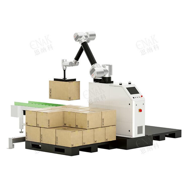 Robot Palletizer For Cartons Palletizing Robotic Palletizing System ENK-MD30S