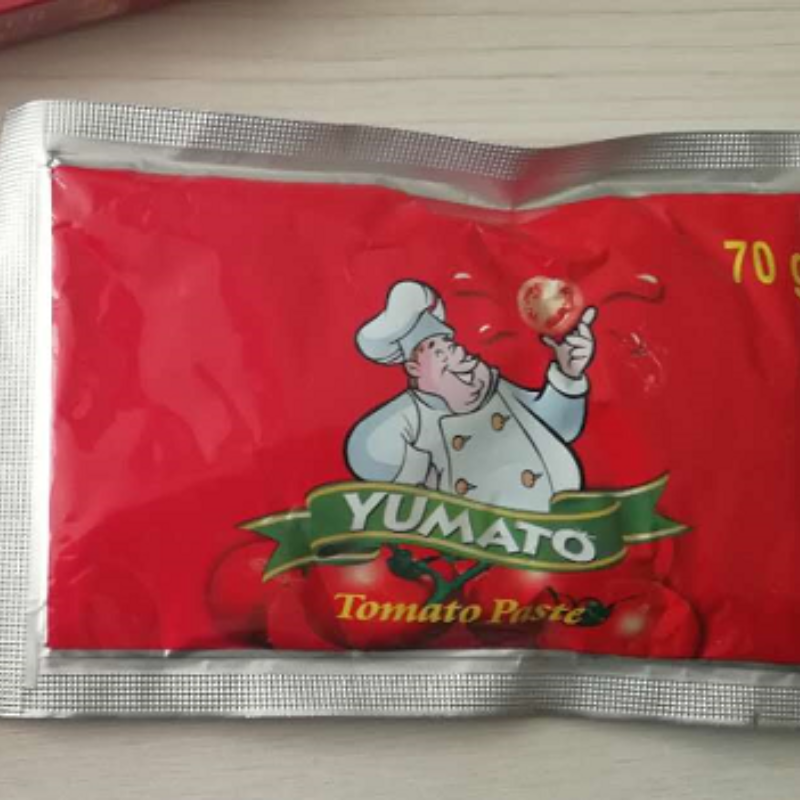 Automated High-Speed Sachet Ketchup Production Line