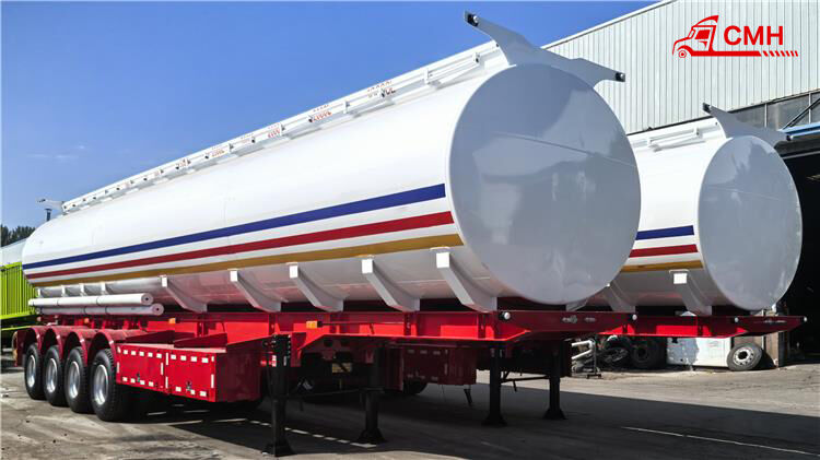 4 Axle Fuel Tanker Semi Trailer