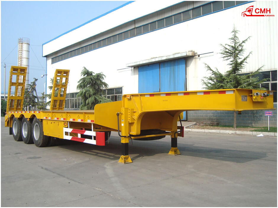 Low Bed Semi Trailer
