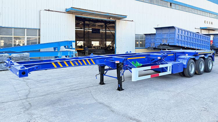 40Ft Skeleton Semi Trailer
