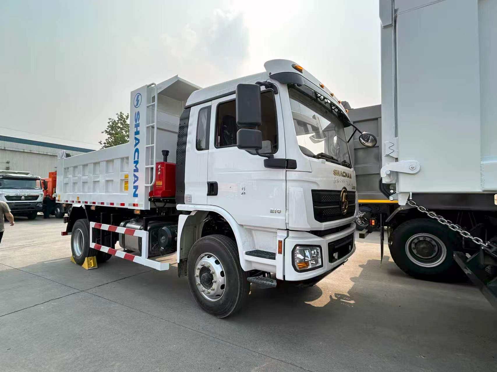 Camion benne SHACMAN L300 4x2 de 180 chevaux avec benne de 9 m³, qualité supérieure et prix avantageux à vendre