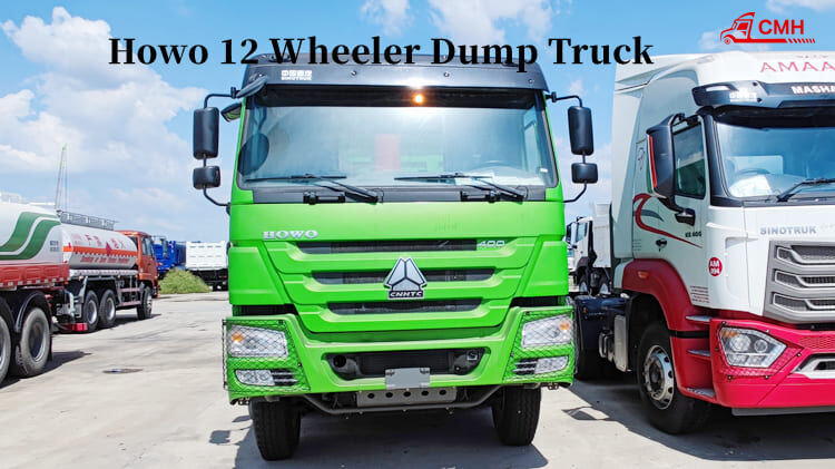 Howo 12 Wheeler Dump Truck 400