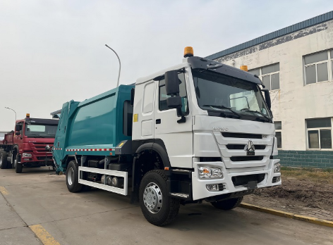 6 Cubic Waste compression Garbage Truck 