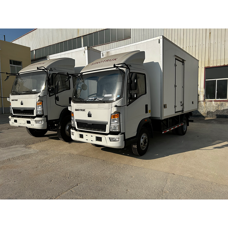 HOWO VAN kamyon 4x2 6 ton kapasiteli