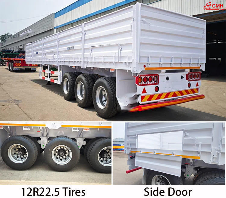 Tri Axle Side Wall Trailer