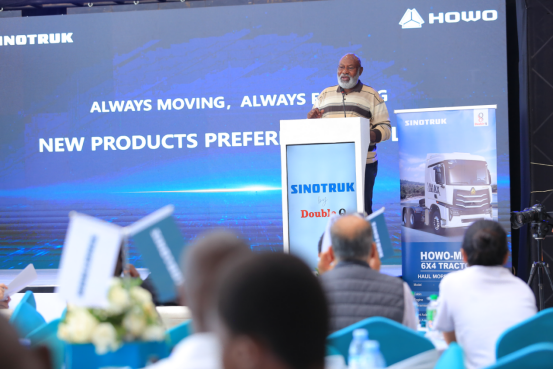 Sinotruk successfully held the 2025 new product promotion conference in Uganda