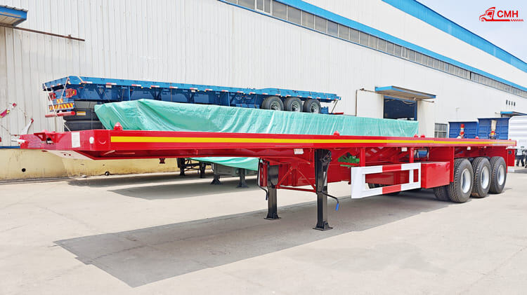 3 Axle Flat Bed Trailer