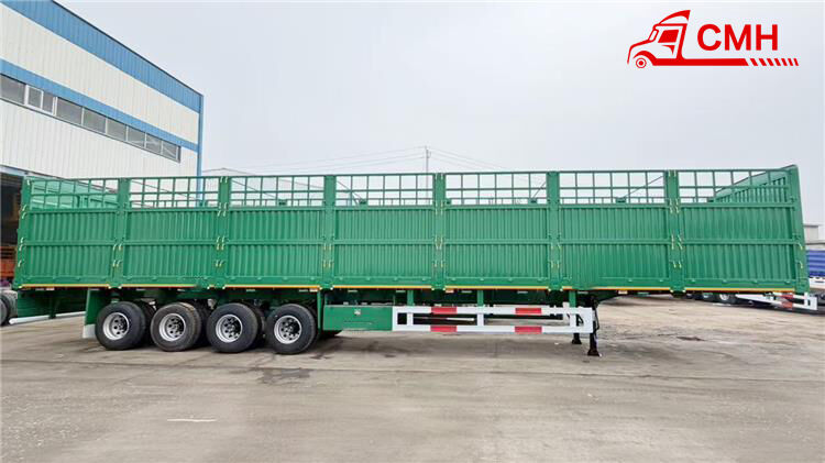 4 Axle 80 Ton Fence Semi Trailer