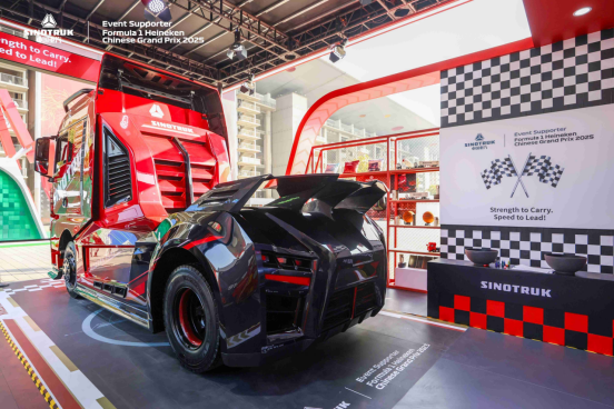 Power and speed dance together丨SINOTRUK shines in 2025 F1 Chinese Grand Prix