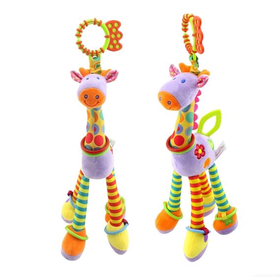 Giraffe Plush Toy Baby Safety Teether