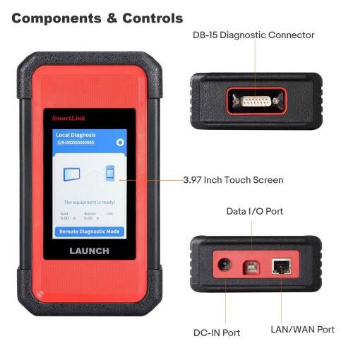 Herramienta de diagnóstico automotriz Launch X431 PAD V Elite