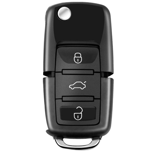 Mando a distancia plegable Xhorse para Volkswagen estilo B5 con 3 botones (sin chip) XKB520EN