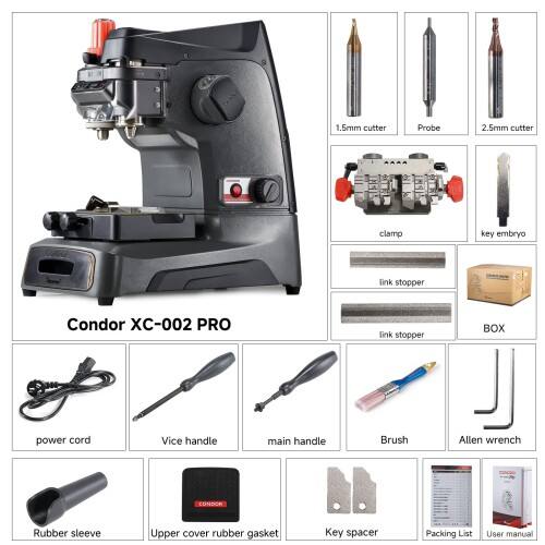 Máquina manual de corte de llaves Xhorse Condor XC-002 PRO