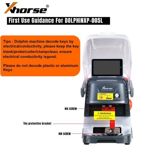 Máquina de corte de llave XHORSE Dolphin II XP-005L
