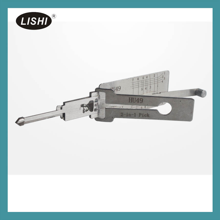 Juego completo original Lishi de 2 en 1 para manipulación y descodificación de cerraduras (kit profesional de 77 piezas para cerrajeros, para todos los casos de pérdida de llaves)