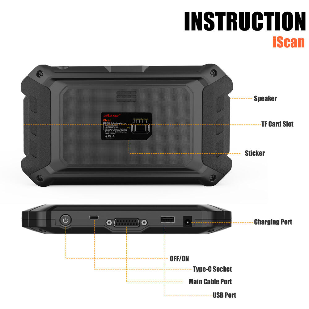 Herramienta diagnóstica para motocicletas Harley-Davidson OBDSTAR iScan y programador de llaves FOB (purado del sistema ABS / lectura del código PIN)