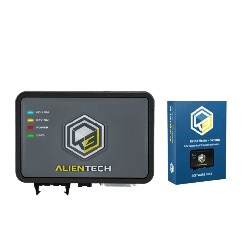 Programador maestro de ECU y TCU Alientech KESS3 (KESS V3) para diagnóstico por puerto OBD, bancada y modo boot
