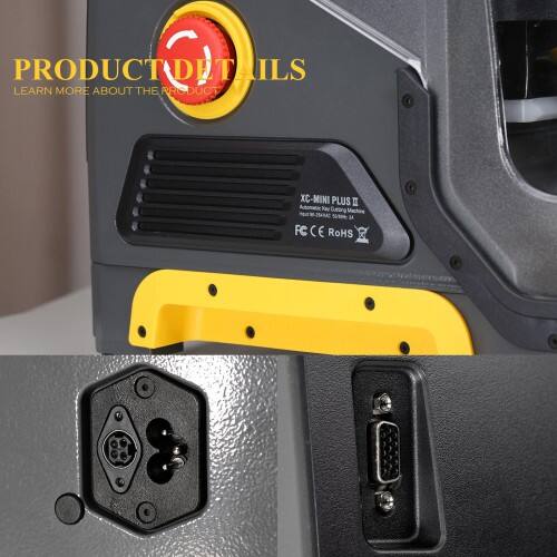 Máquina de corte de llaves para automóviles Xhorse Condor XC-MINI Plus II