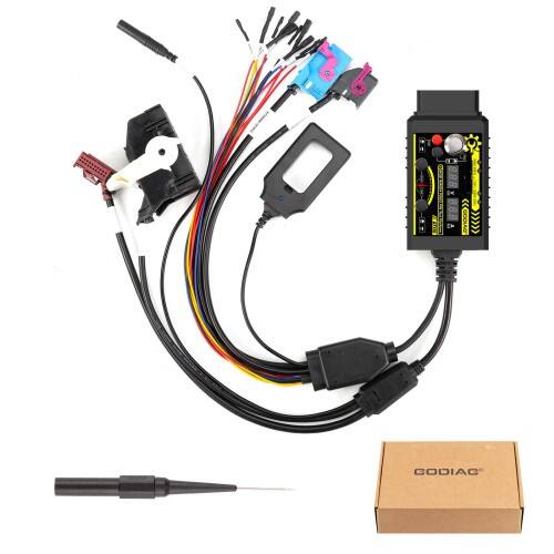 Plataforma de prueba GODIAG GT115 para cuadros de instrumentos IMMO VAG MQB y de 4.ª generación, con pines pogo para lectura y escritura de datos