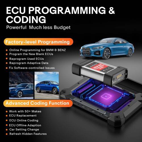 Tableta de diagnóstico automotriz Autel MaxiCOM MK908 PRO II