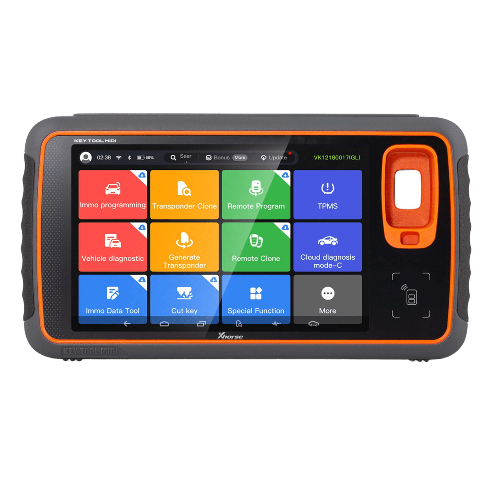 Herramienta de llaves Xhorse XDKMD0EN VVDI MIDI (versión básica), programador IMMO y TPMS 2-en-1 (incluye licencia ID48 de 96 bits)