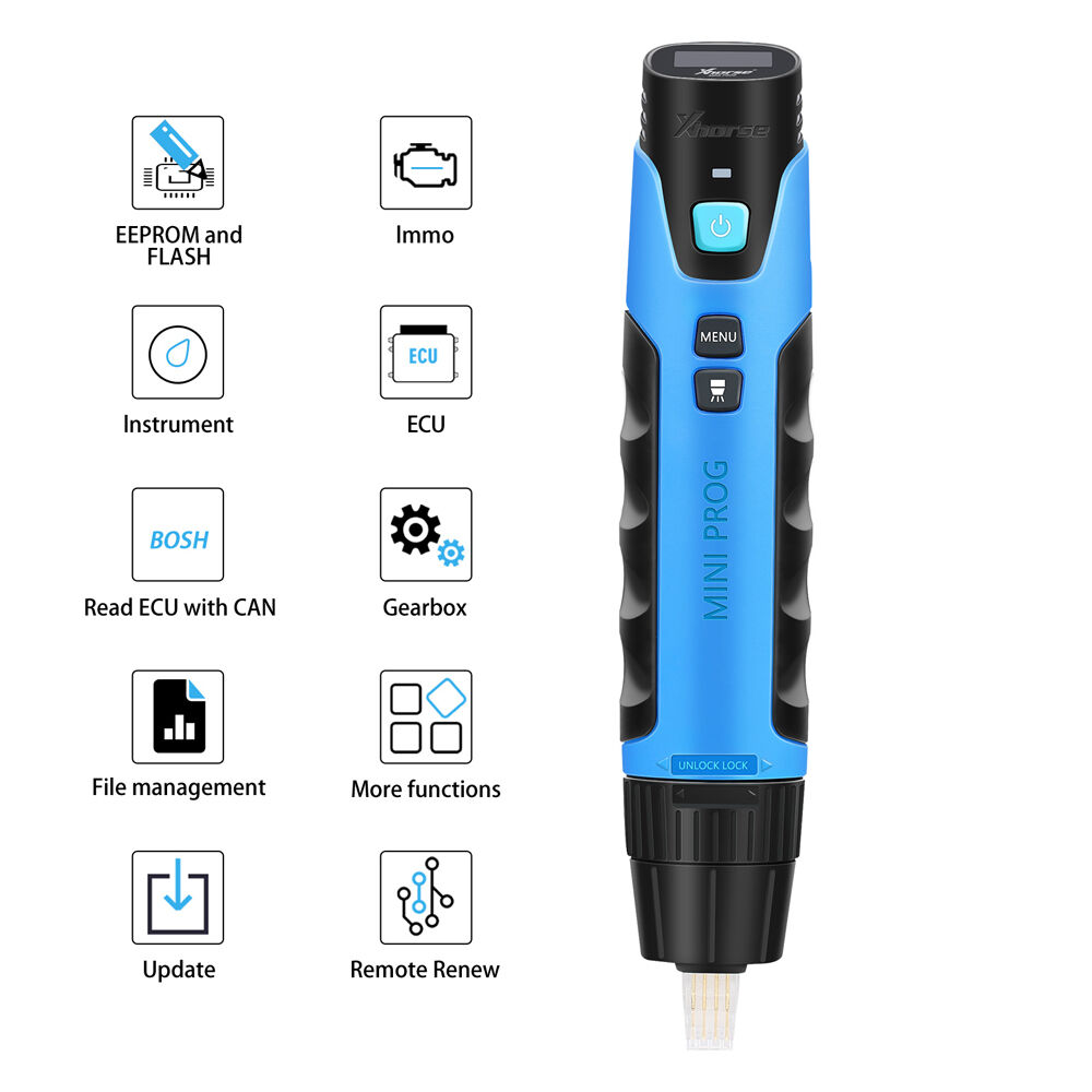 Programador Xhorse VVDI MINI Prog sin soldadura para EEPROM y MCU (control mediante aplicación Bluetooth/WiFi)