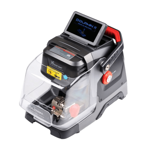 Máquina portátil de corte de llaves CNC Xhorse Dolphin II XP-005L (pantalla HD integrada y abrazadera M5)