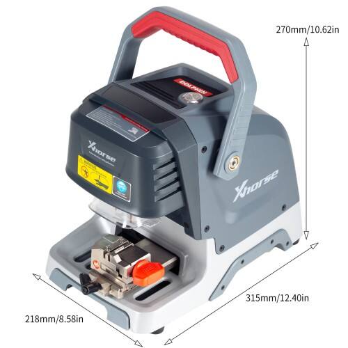 Máquina automática de corte de llaves CNC Xhorse Dolphin XP-005 para todas las llaves perdidas (compatible con iOS/Android)