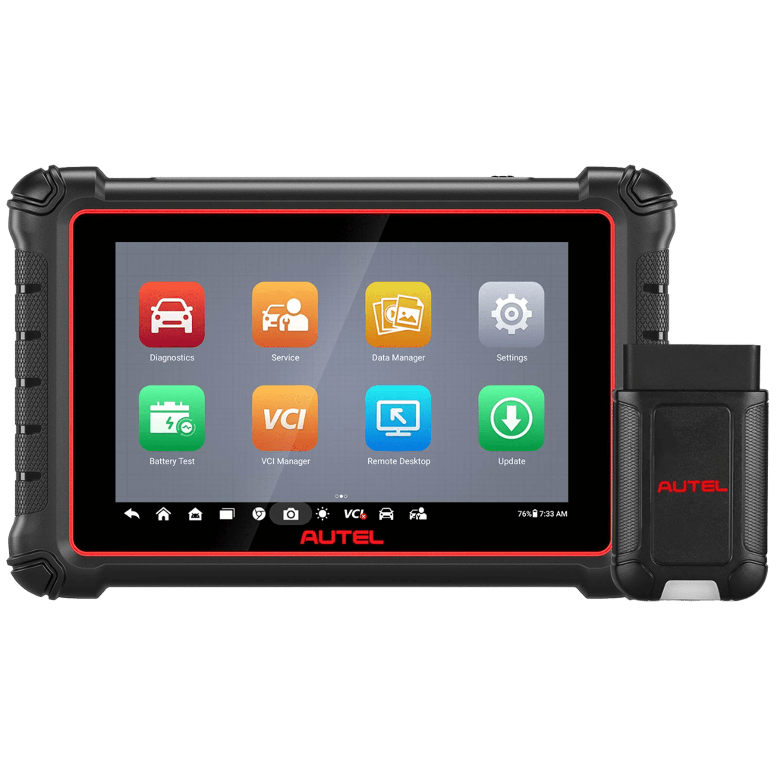 Escáner de diagnóstico inalámbrico bidireccional Autel MaxiPRO MP900Z-BT con codificación de unidades de control electrónico (ECU) (CAN FD / DoIP)