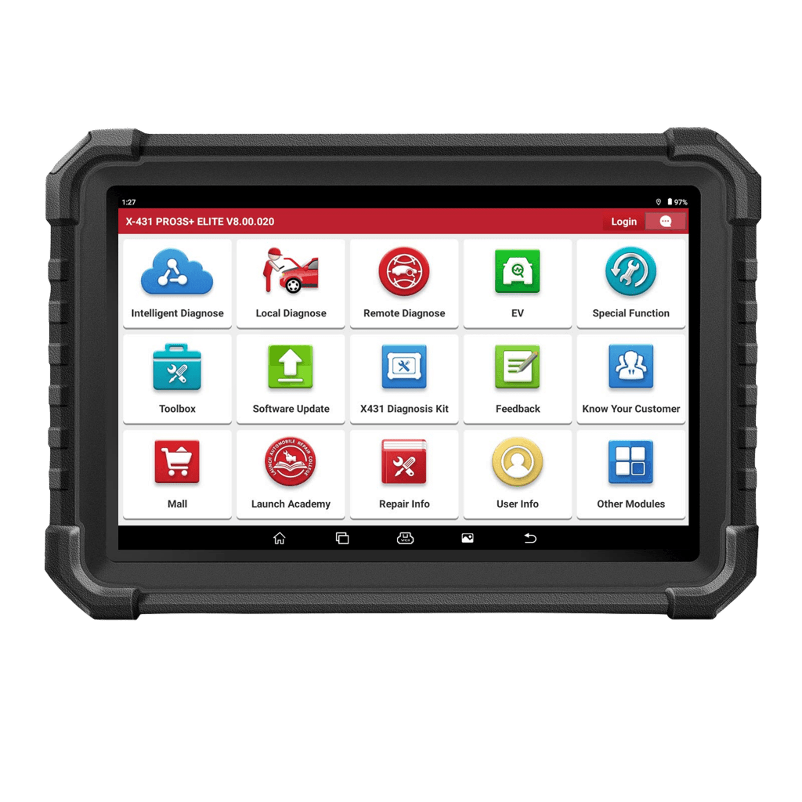 Herramienta de escaneo bidireccional Launch X431 PRO3S+ Elite