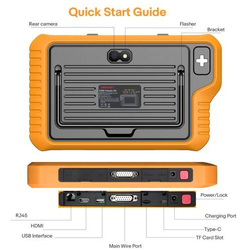 Herramienta de programación de llaves OBDSTAR X300 Classic G3