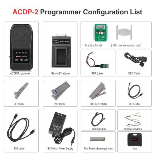 Programador de llaves Yanhua Mini ACDP para automóviles