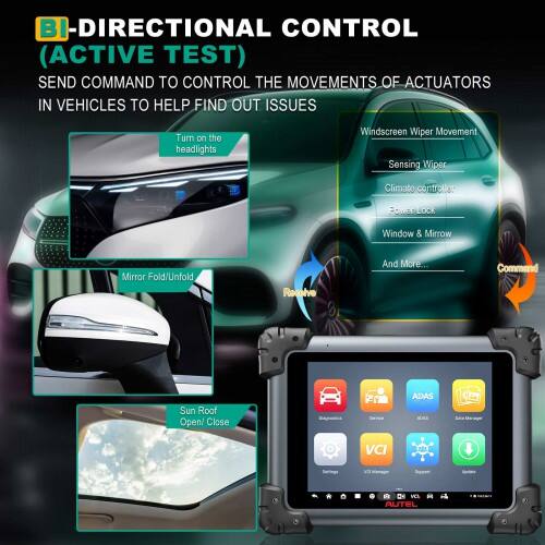 Herramienta de diagnóstico automotriz Autel Maxisys MS908S PRO II