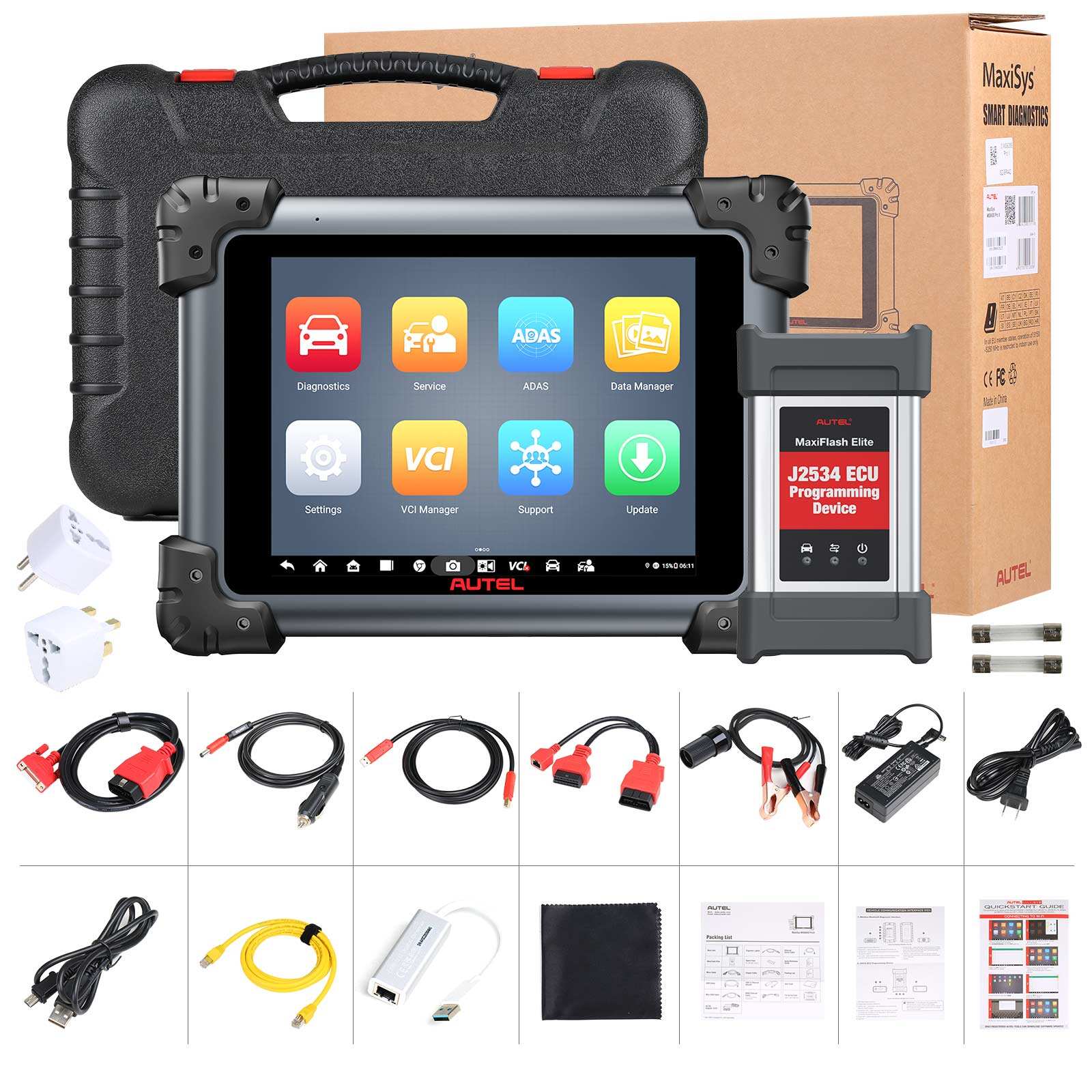 Herramienta de diagnóstico automotriz Autel Maxisys MS908S PRO II