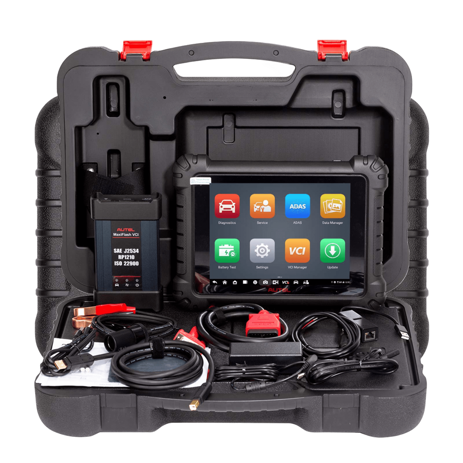 Equipo de diagnóstico automotriz Autel MaxiSys MS909 con VCI J2534 (mapeo de topología / CAN FD y DoIP)