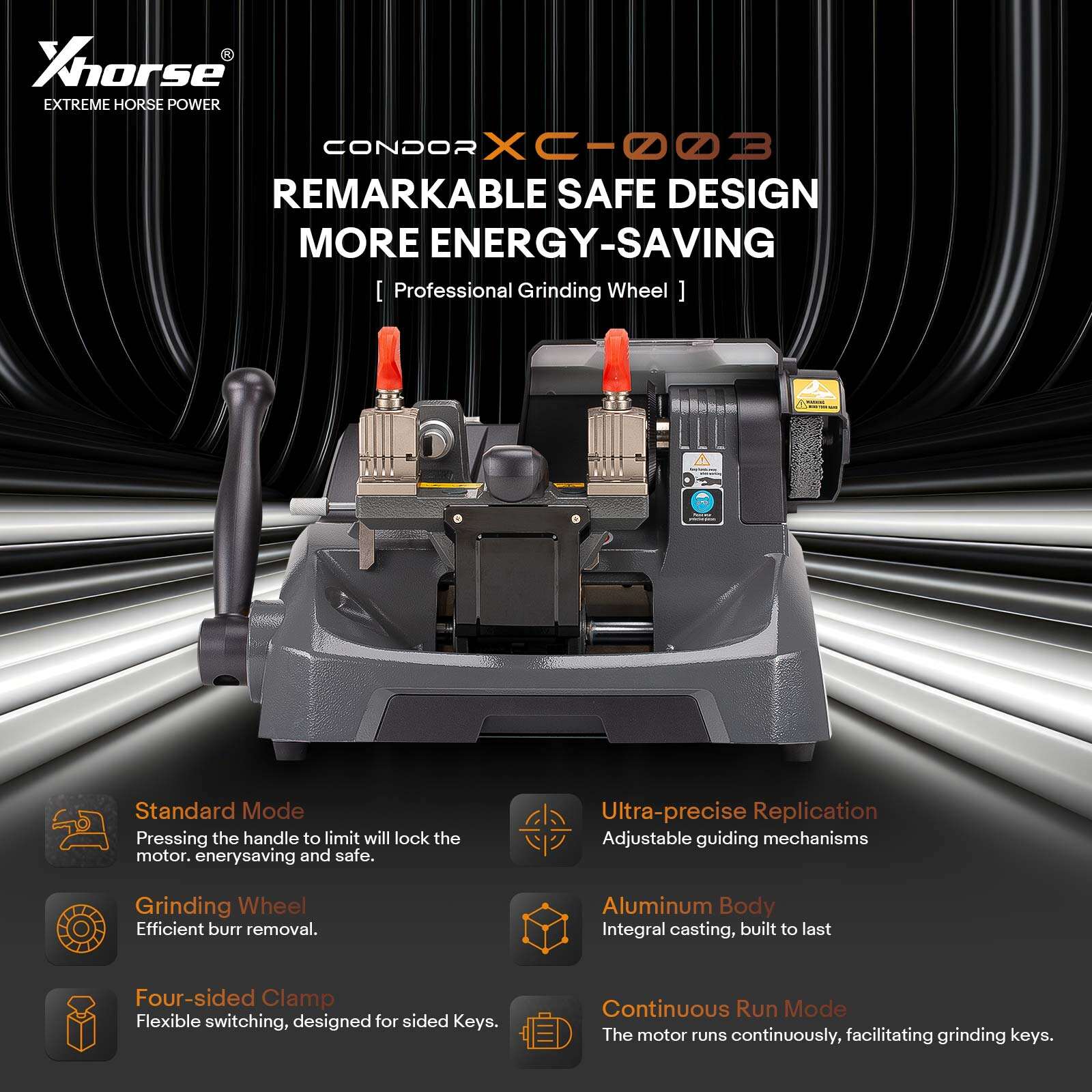 Máquina mecánica de corte de llaves Xhorse Condor XC-003